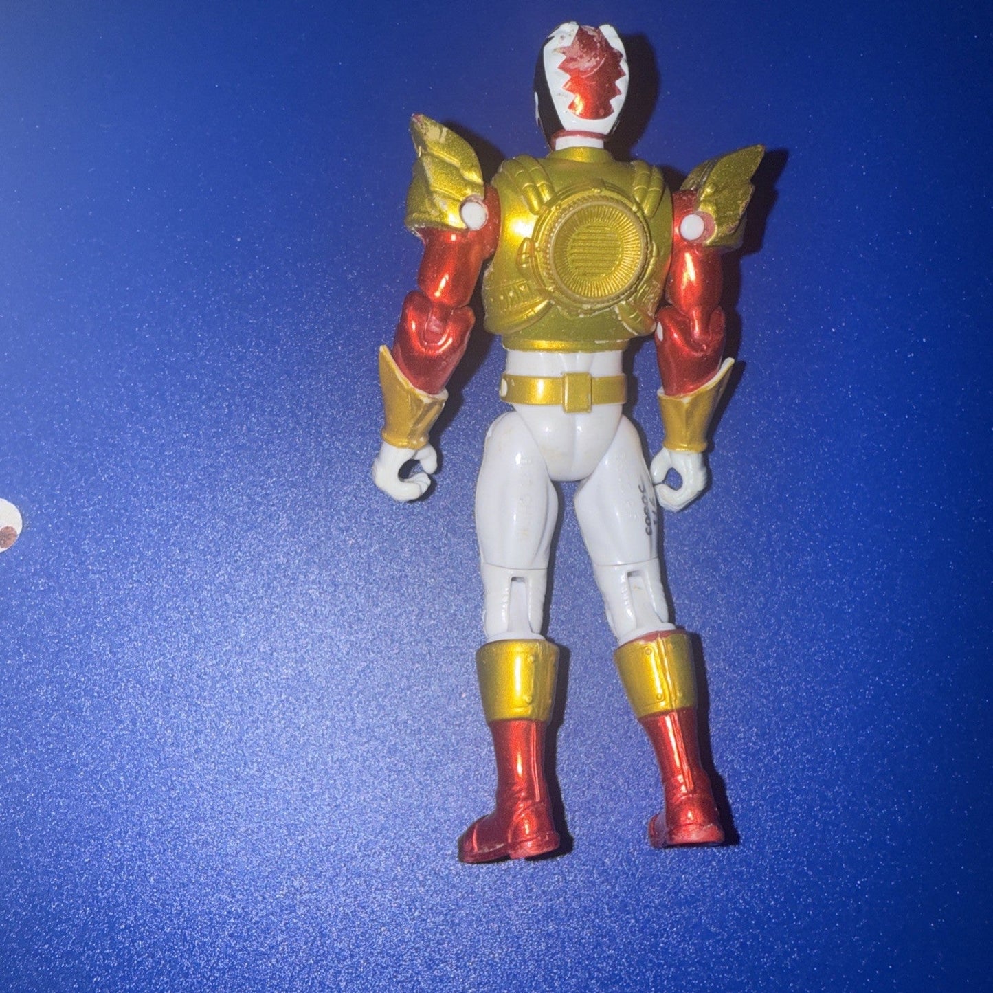 Power Rangers Megaforce Armored Ultra Mode Red Ranger 4" Bandai - toyscardscomics