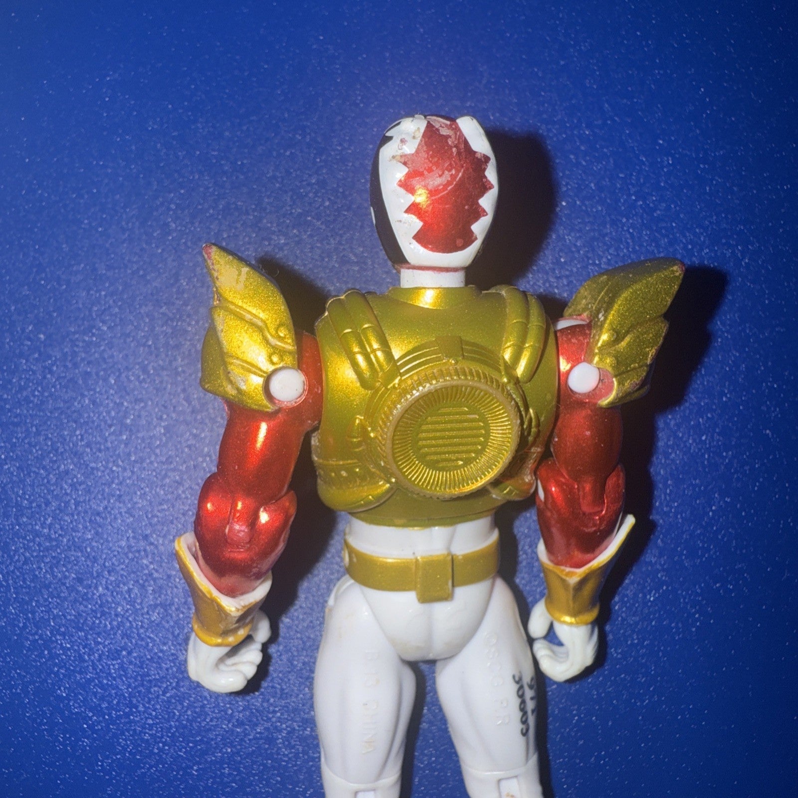 Power Rangers Megaforce Armored Ultra Mode Red Ranger 4" Bandai - toyscardscomics