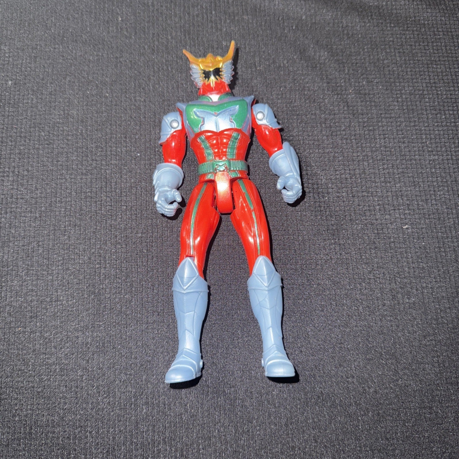 Power Rangers Mystic Force Red Dragon Hunter 6" Action Figure Bandai 2005 - toyscardscomics
