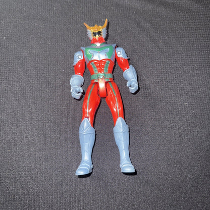 Power Rangers Mystic Force Red Dragon Hunter 6" Action Figure Bandai 2005 - toyscardscomics