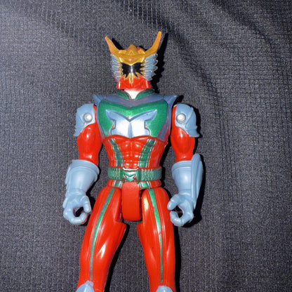 Power Rangers Mystic Force Red Dragon Hunter 6" Action Figure Bandai 2005 - toyscardscomics