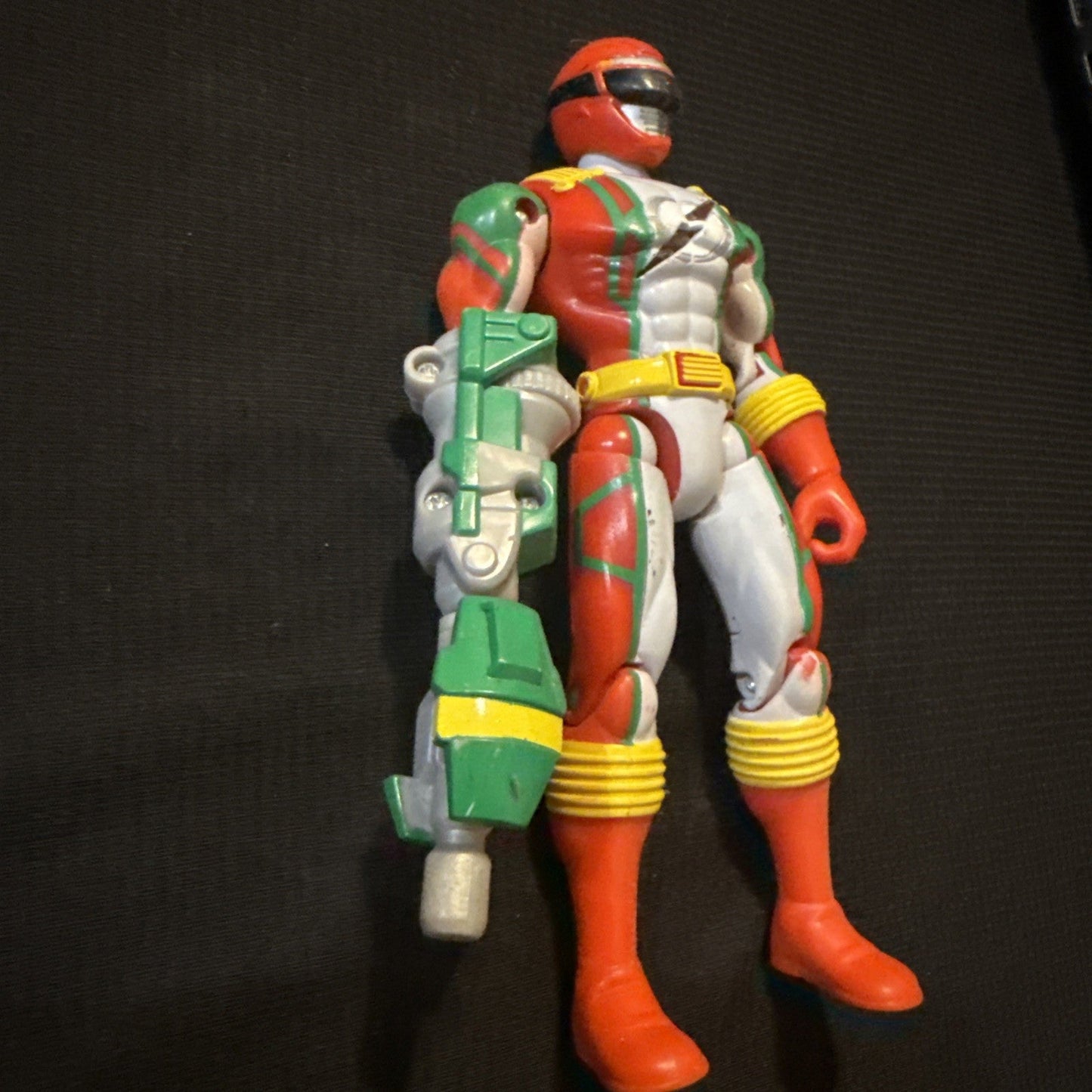 Power Rangers Operation Overdrive Red Power Ranger 2006 Figure Bandai - toyscardscomics