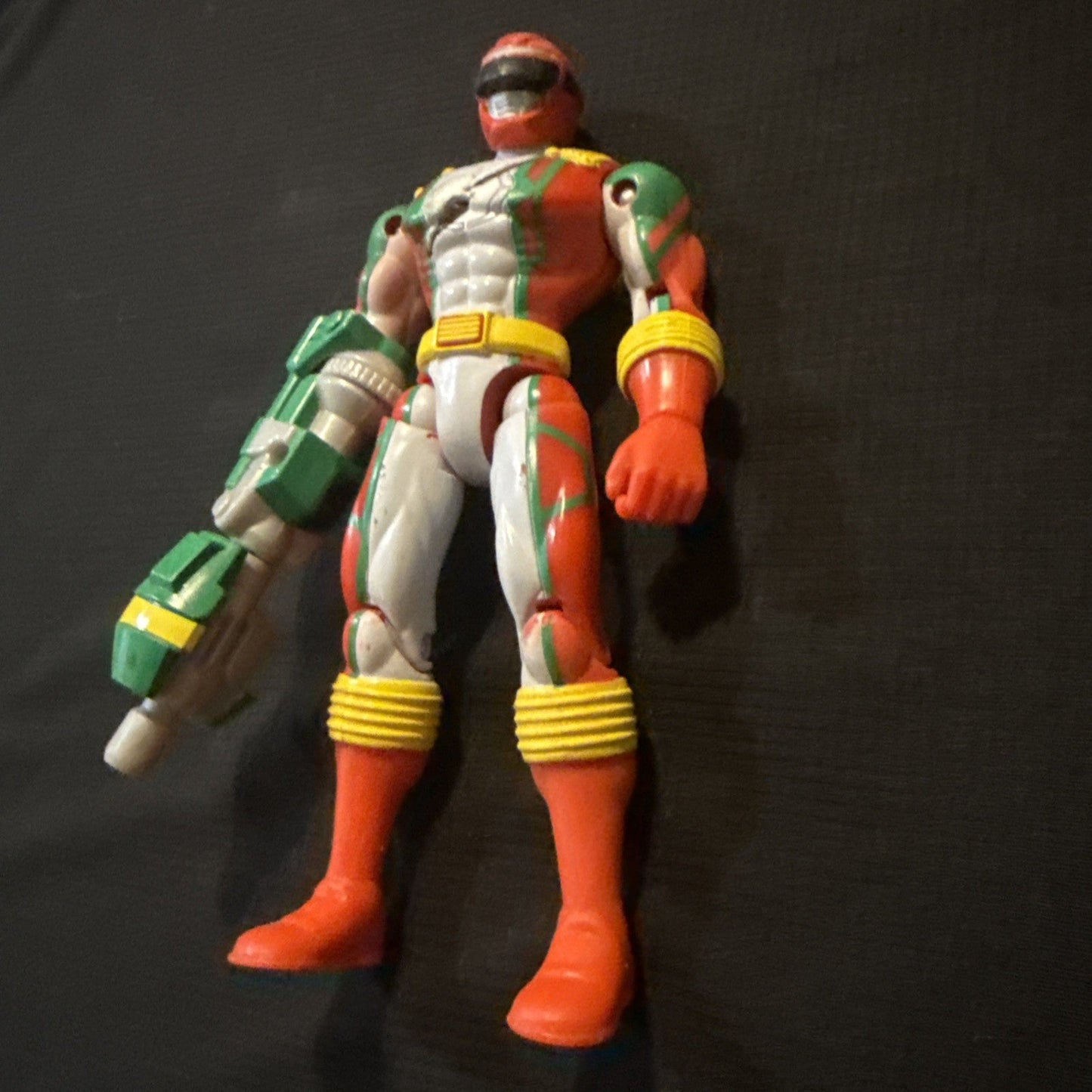 Power Rangers Operation Overdrive Red Power Ranger 2006 Figure Bandai - toyscardscomics