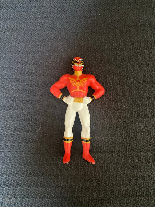 Power Rangers Red Ranger 4" Figure - toyscardscomics