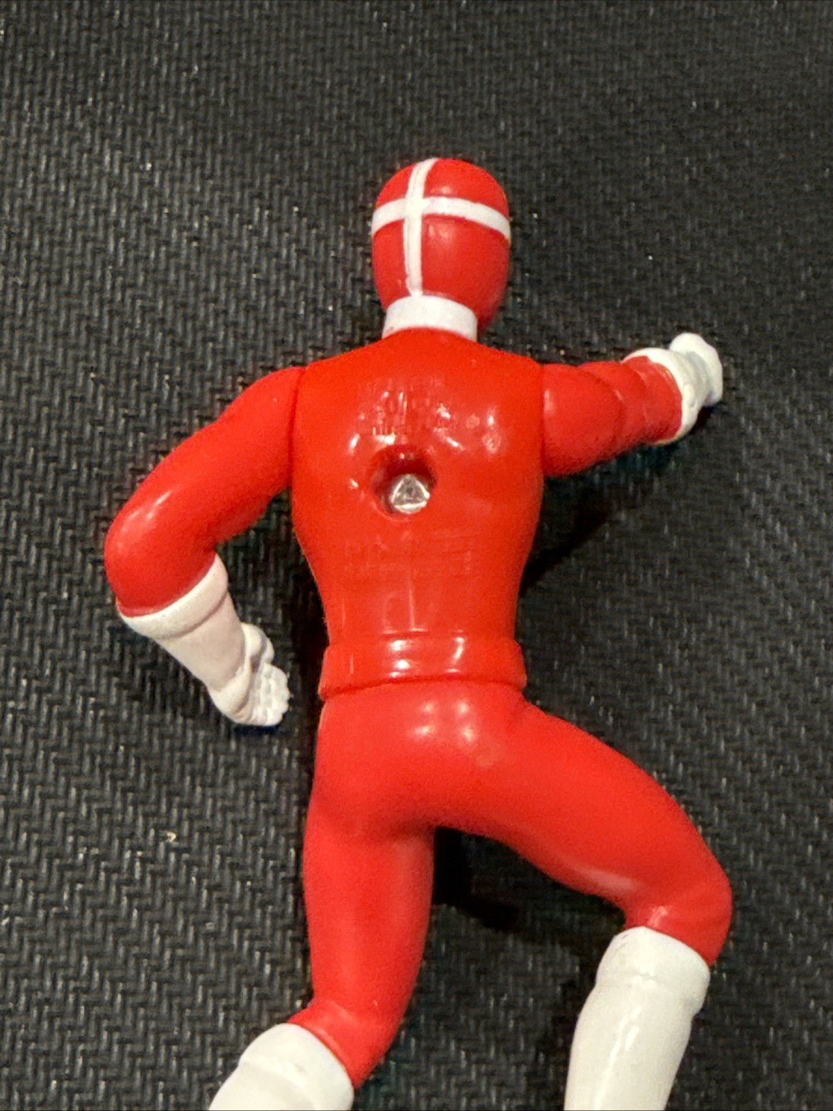 Power Rangers Red Ranger 4” Lightspeed Rescue McDonald's Action Figure Toy 2000 - toyscardscomics