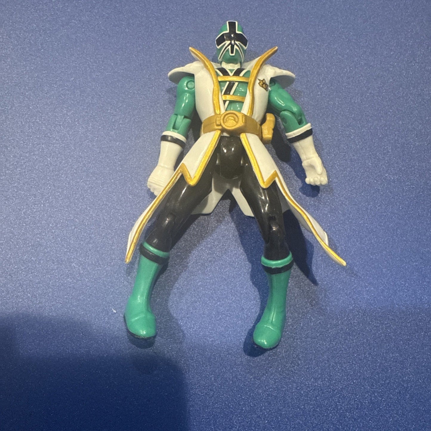 Power Rangers Samurai 4 inch Super Samurai Green Ranger Action Figure - toyscardscomics