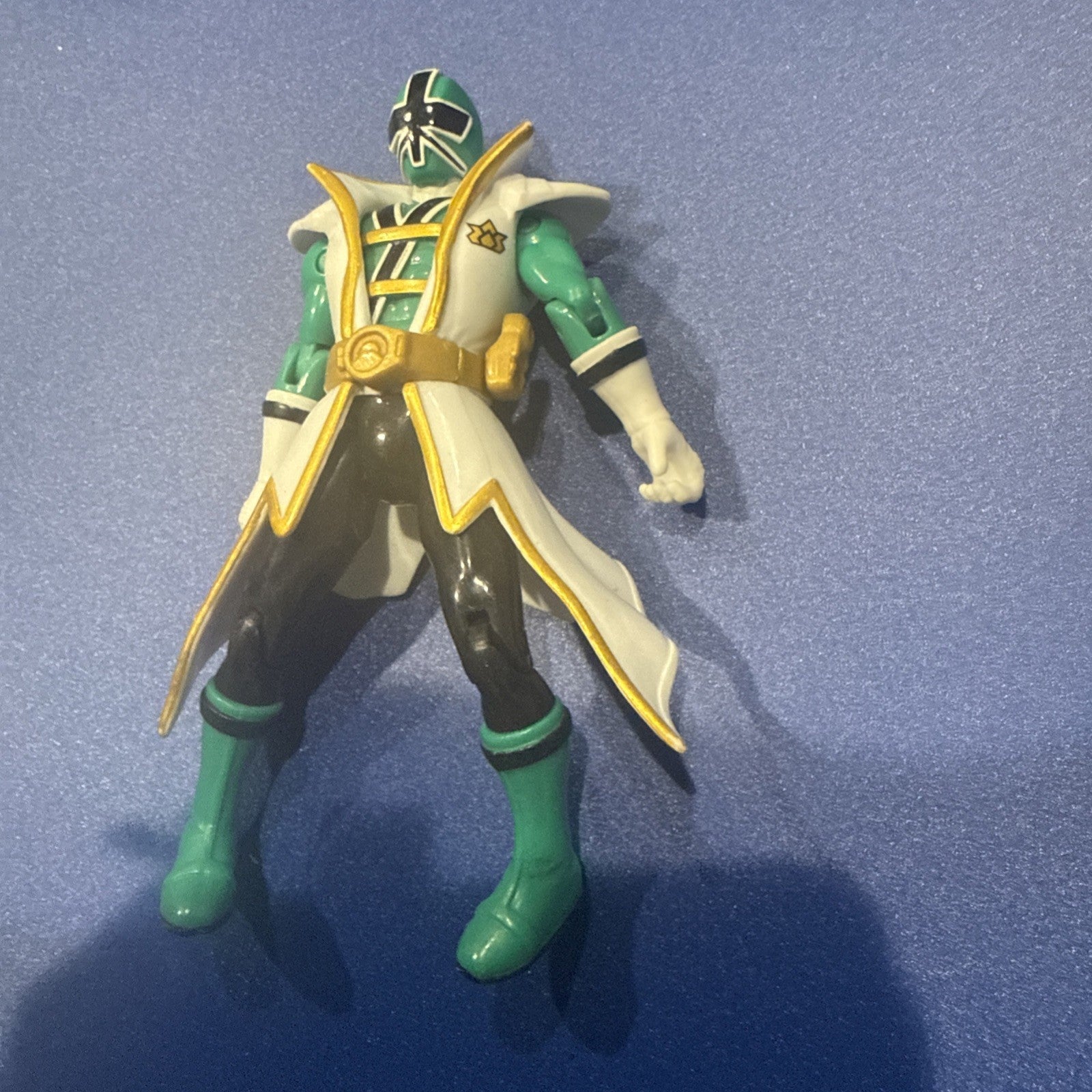 Power Rangers Samurai 4 inch Super Samurai Green Ranger Action Figure - toyscardscomics
