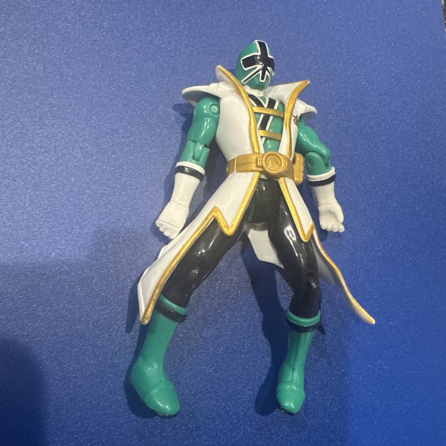 Power Rangers Samurai 4 inch Super Samurai Green Ranger Action Figure - toyscardscomics