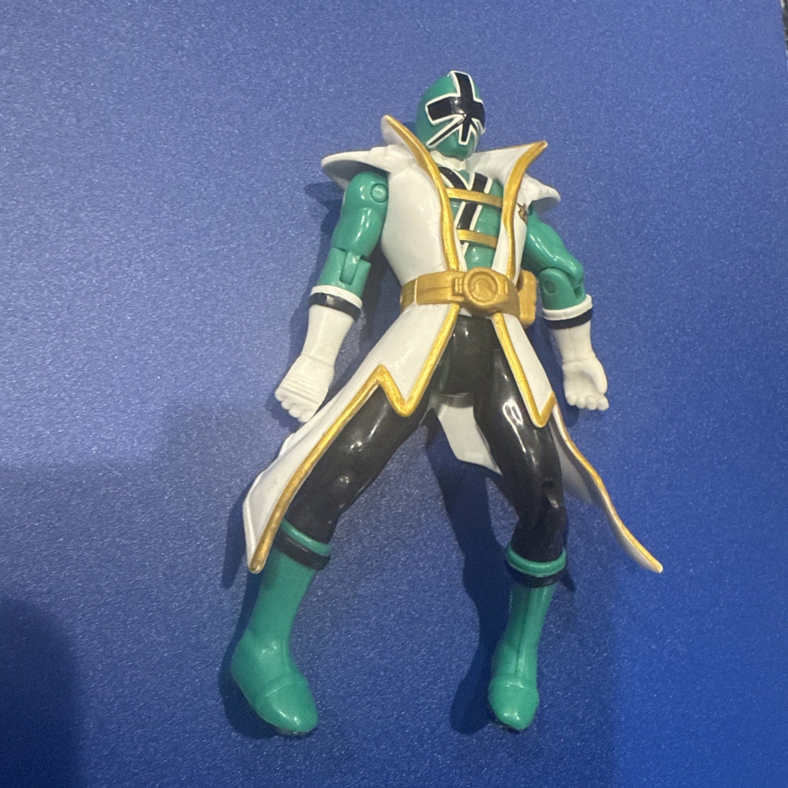 Power Rangers Samurai 4 inch Super Samurai Green Ranger Action Figure - toyscardscomics