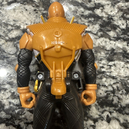 Power Rangers Samurai Gold Ranger Mega Mode 4” Action Figure Pvc Bandai Toy - toyscardscomics