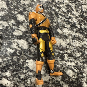 Power Rangers Samurai Gold Ranger Mega Mode 4” Action Figure Pvc Bandai Toy