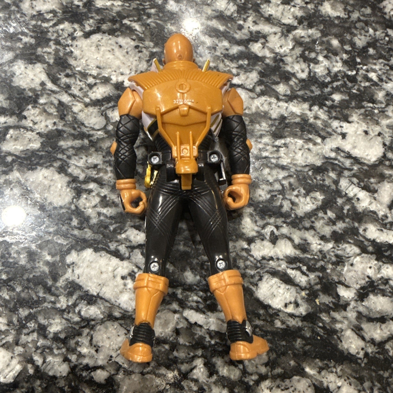 Power Rangers Samurai Gold Ranger Mega Mode 4” Action Figure Pvc Bandai Toy - toyscardscomics