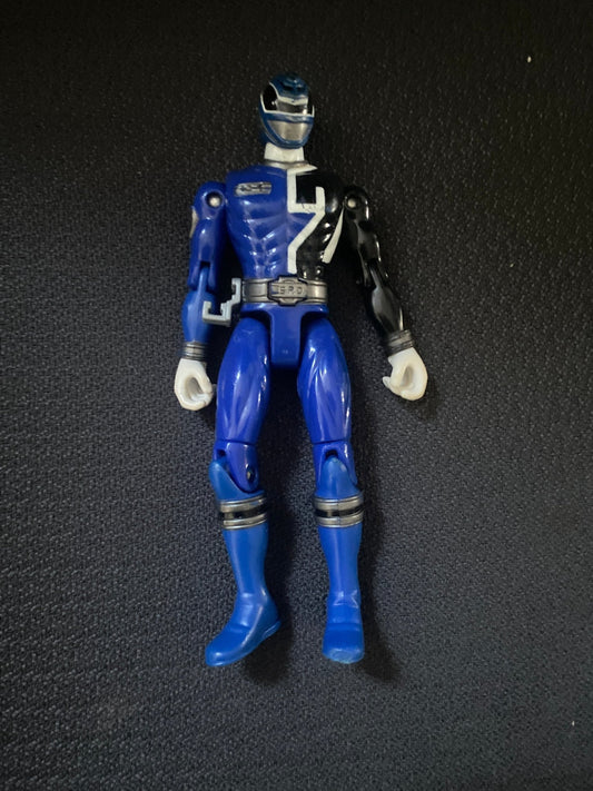 POWER RANGERS SPACE PATROL - BLUE PATROL RANGER BLUE - BANDAI 2005 - toyscardscomics