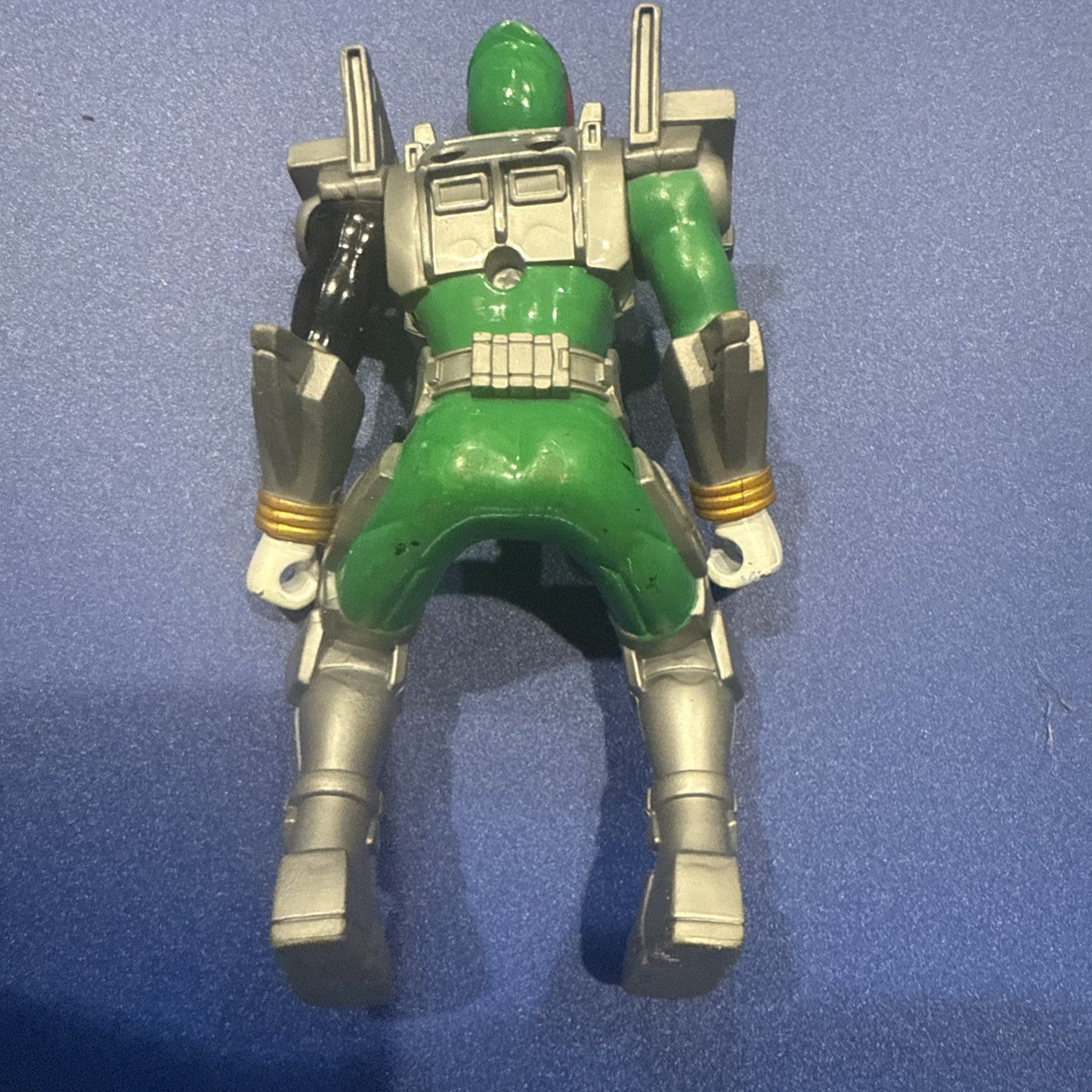 Power Rangers SPD Green Patrol Cycle Green Ranger Figure Only D8 (DSC) - toyscardscomics