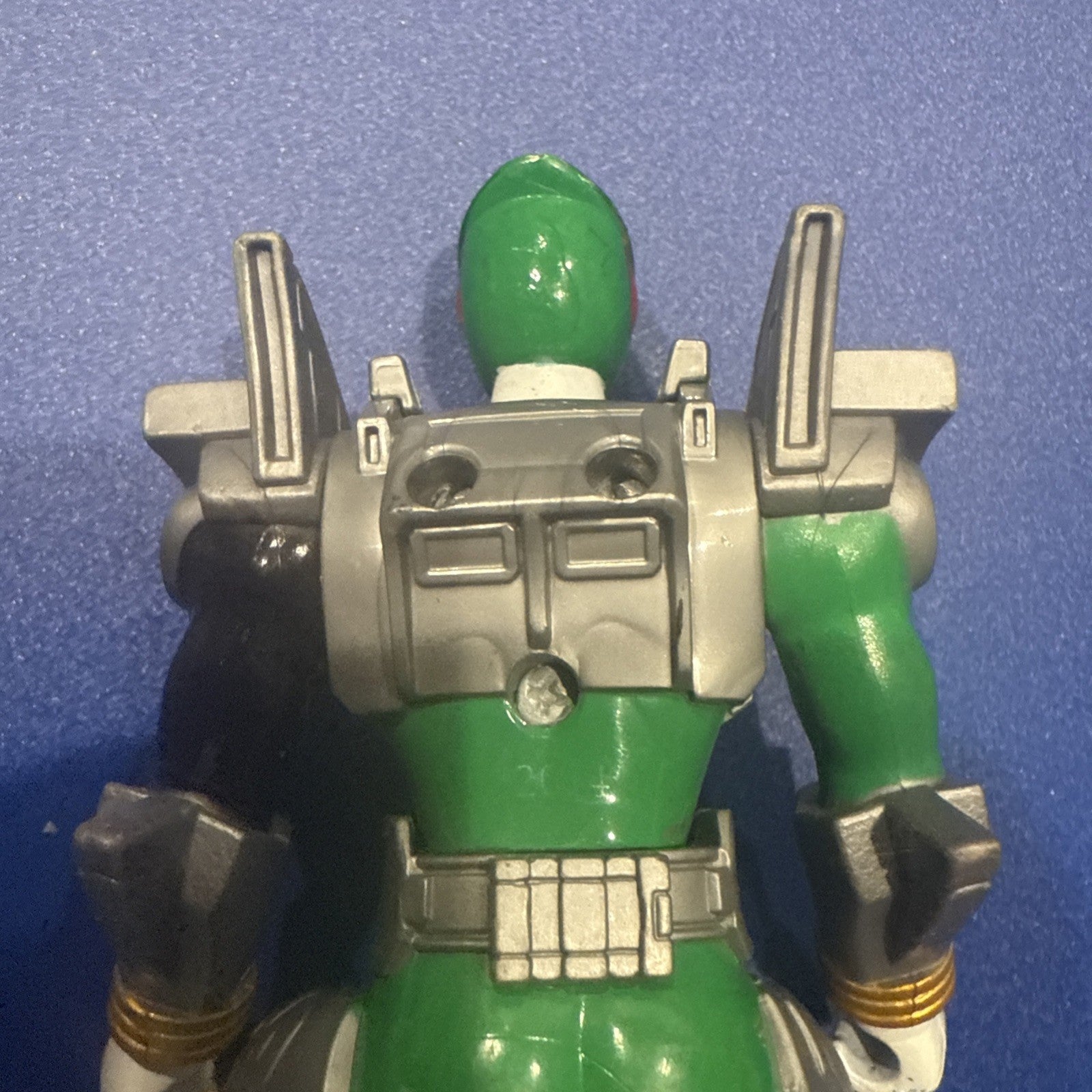 Power Rangers SPD Green Patrol Cycle Green Ranger Figure Only D8 (DSC) - toyscardscomics