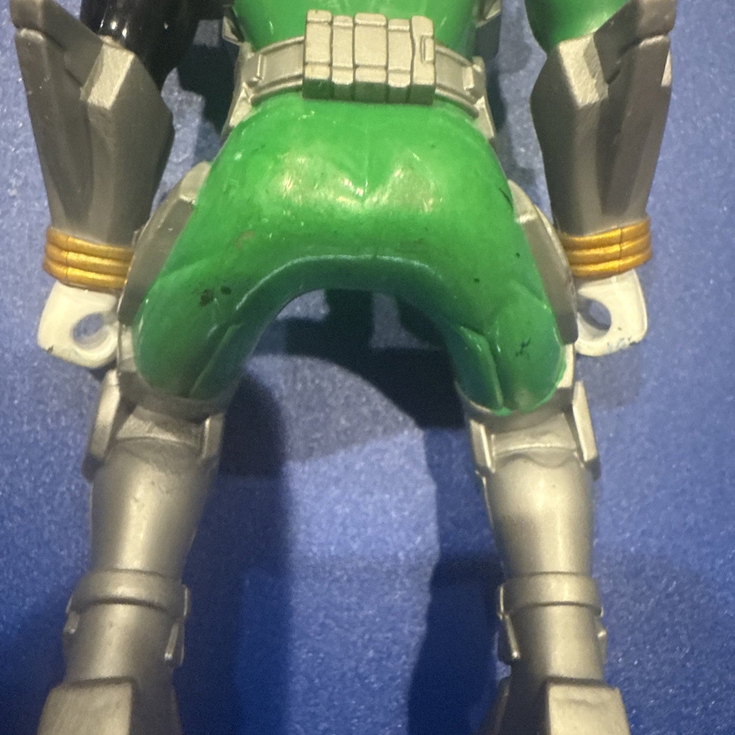 Power Rangers SPD Green Patrol Cycle Green Ranger Figure Only D8 (DSC) - toyscardscomics