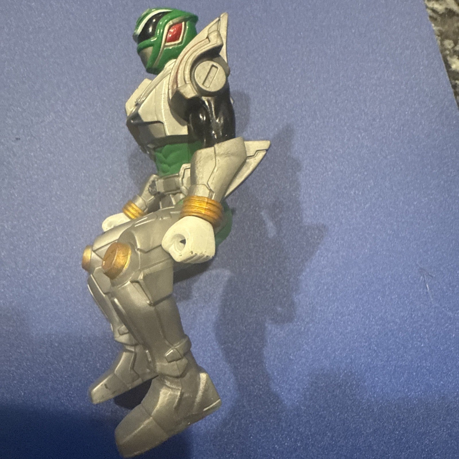 Power Rangers SPD Green Patrol Cycle Green Ranger Figure Only D8 (DSC) - toyscardscomics
