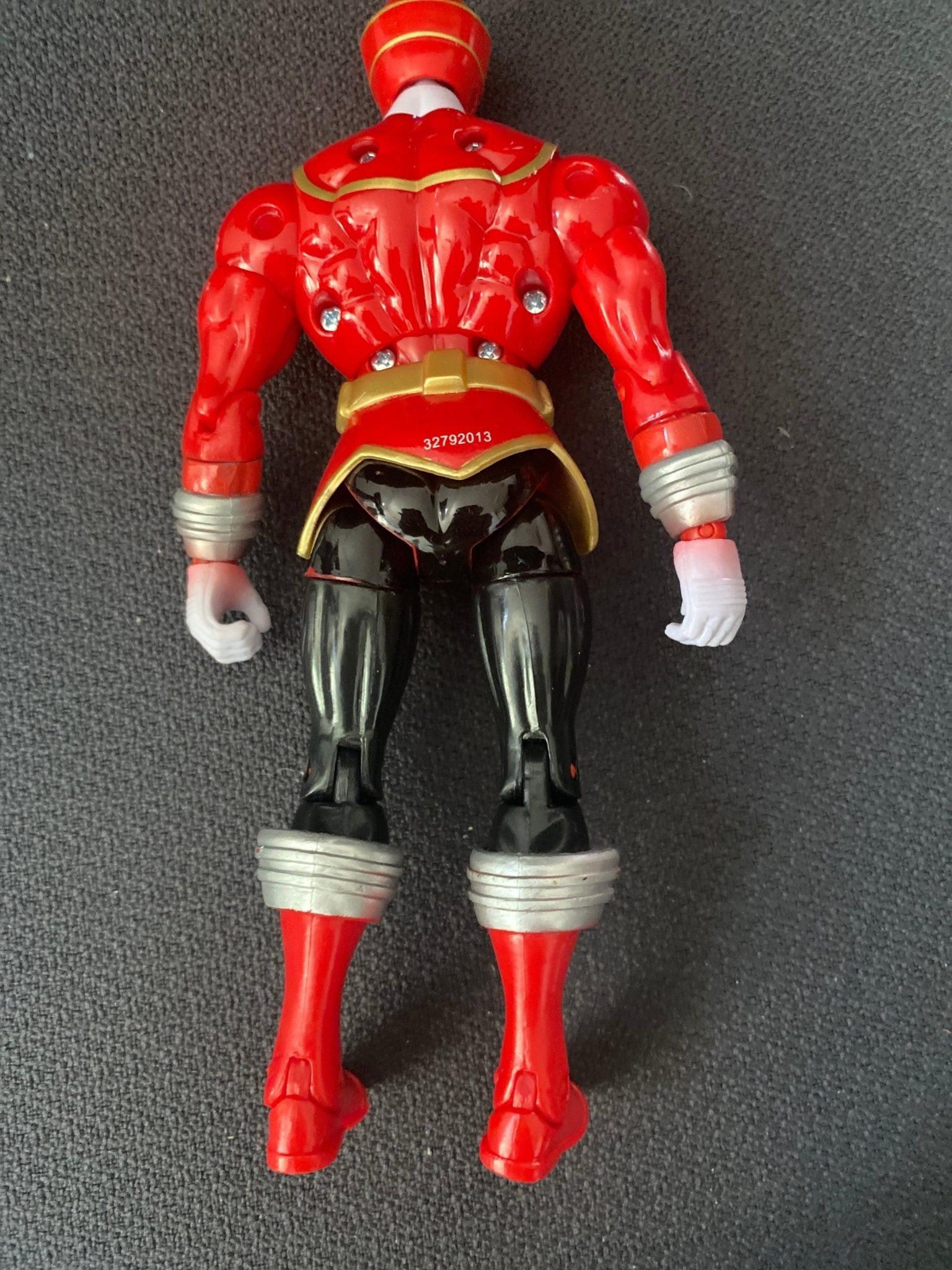 Power Rangers Super Megaforce Red Ranger 10” Action Figure Pirate - toyscardscomics