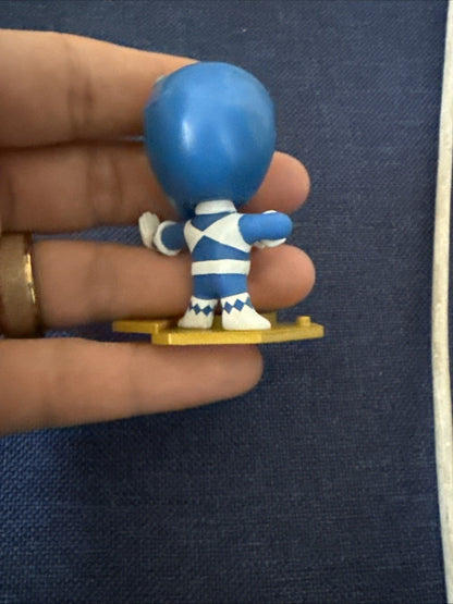 Power Rangers Unite Blue 2017 Big Head Figure Mini 2” Lootcrate - toyscardscomics