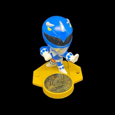 Power Rangers UNITE! Mini Figure Blue Ranger Loot Crate Exclusive Collectible - toyscardscomics