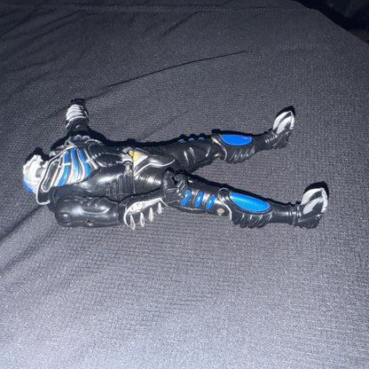 Power Rangers Wild Force Zen - aku spin morphin ranger action figure 2001 Bandai - toyscardscomics