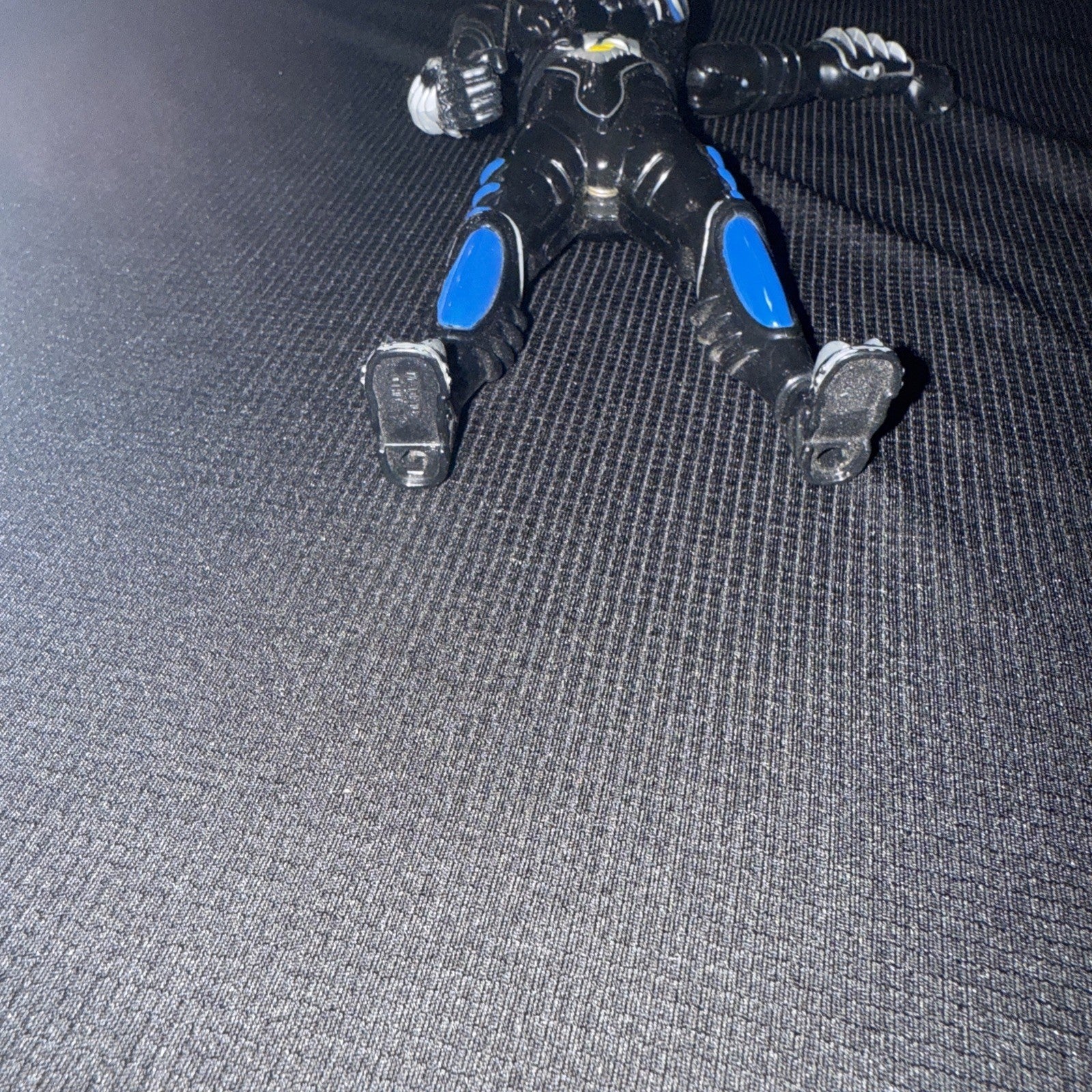 Power Rangers Wild Force Zen - aku spin morphin ranger action figure 2001 Bandai - toyscardscomics