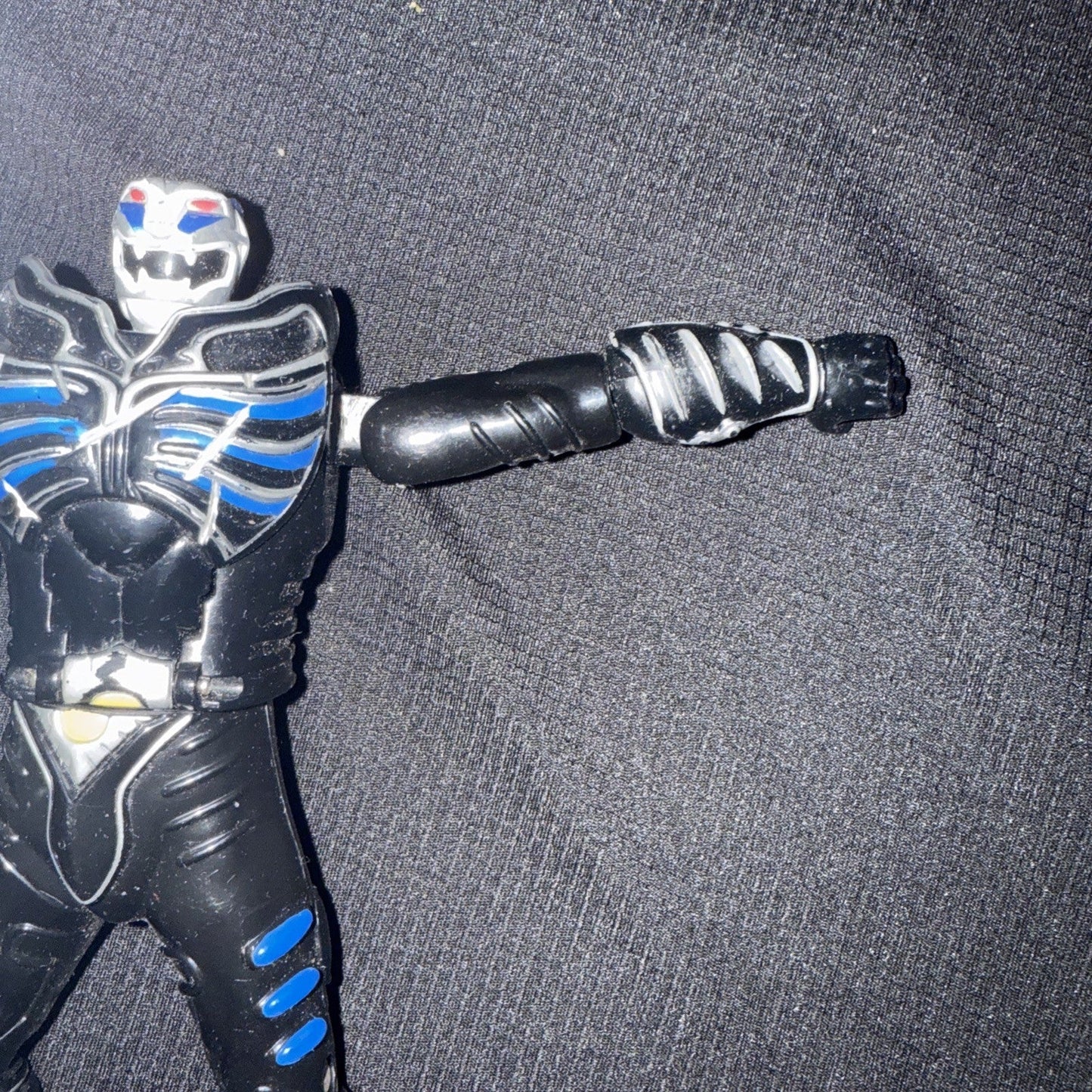 Power Rangers Wild Force Zen - aku spin morphin ranger action figure 2001 Bandai - toyscardscomics