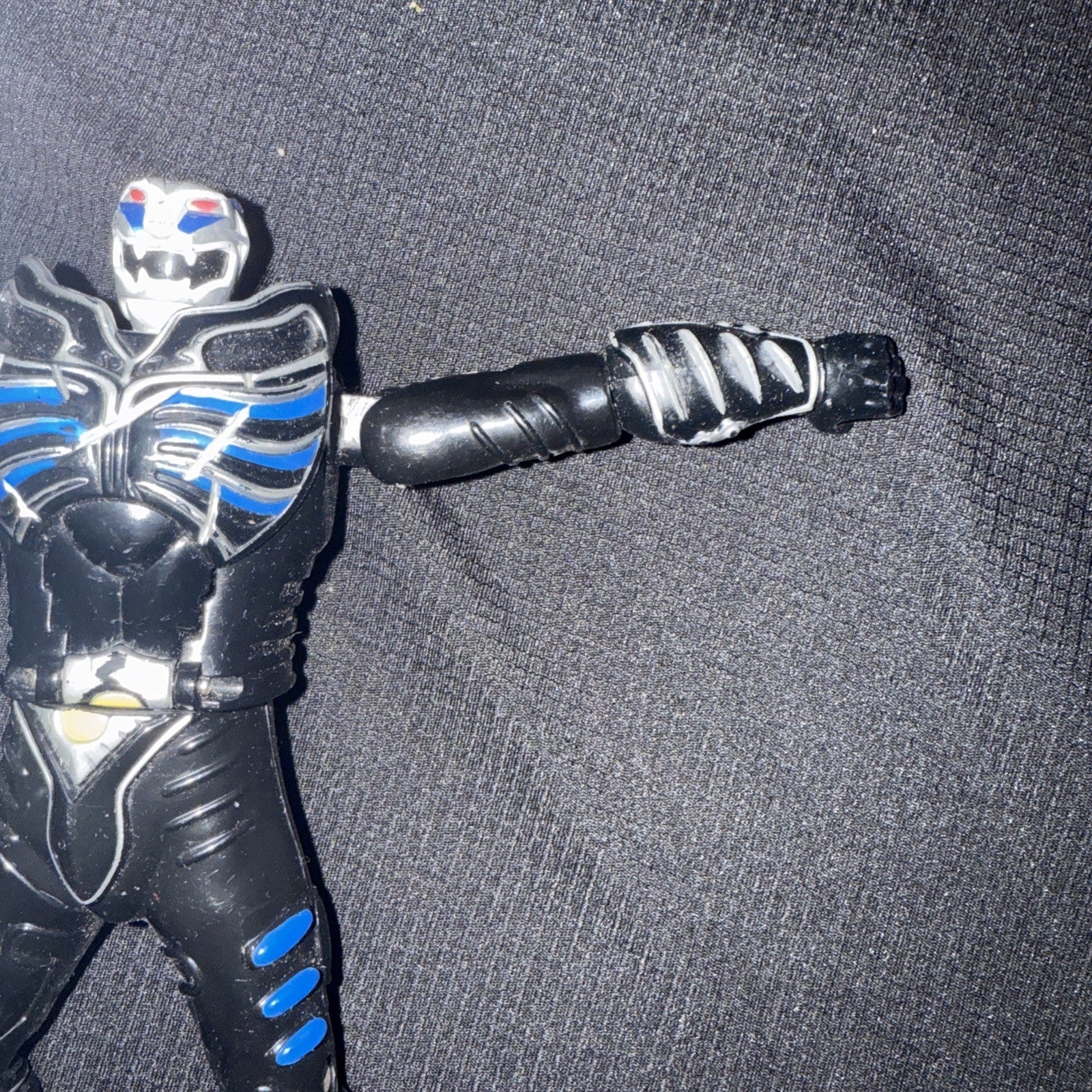 Power Rangers Wild Force Zen - aku spin morphin ranger action figure 2001 Bandai - toyscardscomics