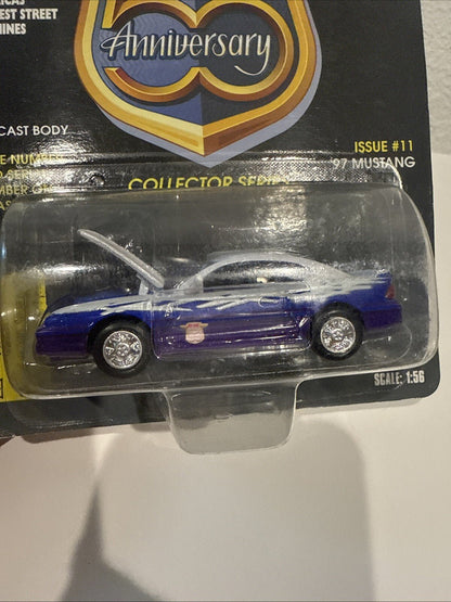 Racing Champions Hot Rod Magazine 50th Anniversary. Issue 11 ‘97 Mustang - toyscardscomics