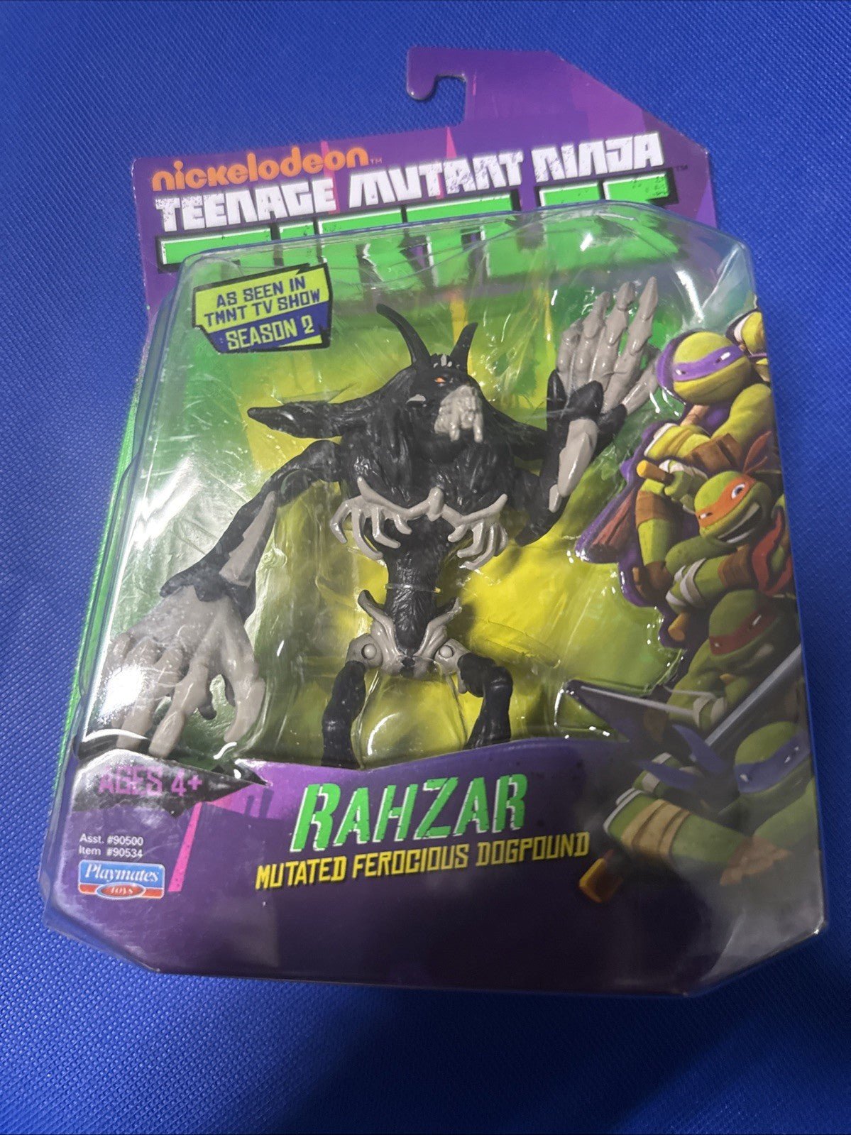 RAHZAR - Nickelodeon Teenage Mutant Ninja Turtles - 2014 Playmates Figure NEW - toyscardscomics