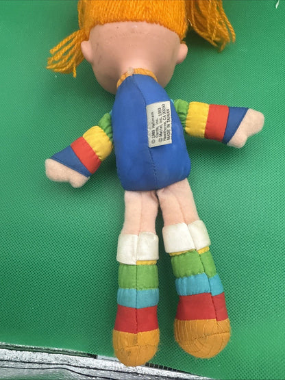 Rainbow Brite Doll - Vintage 1983 - No Dress Hallmark - toyscardscomics