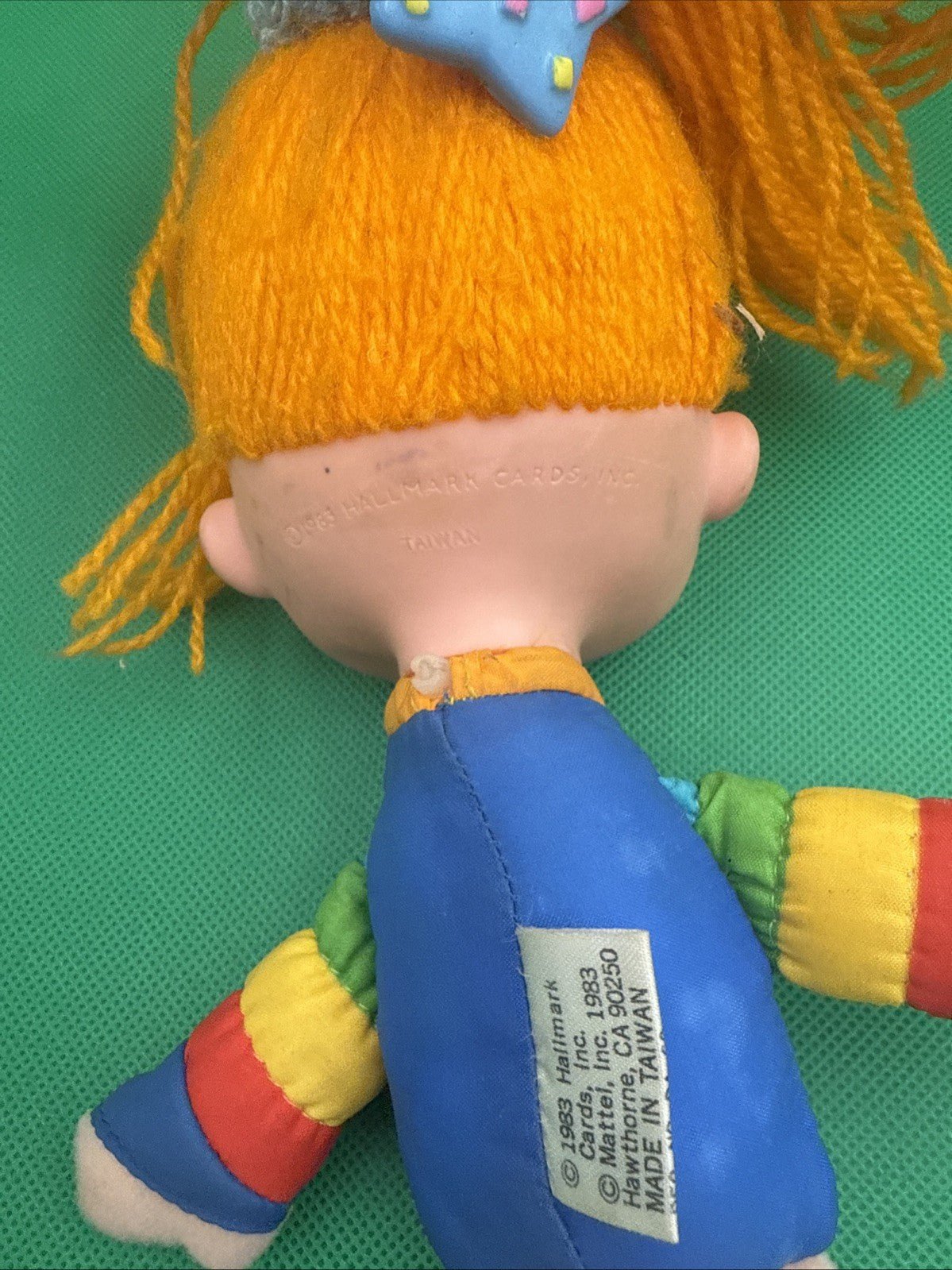Rainbow Brite Doll - Vintage 1983 - No Dress Hallmark - toyscardscomics