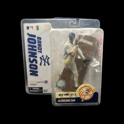 Randy Johnson- Mcfarlane MLB Baseball Series 13 New York Yankees Action Figure - toyscardscomics