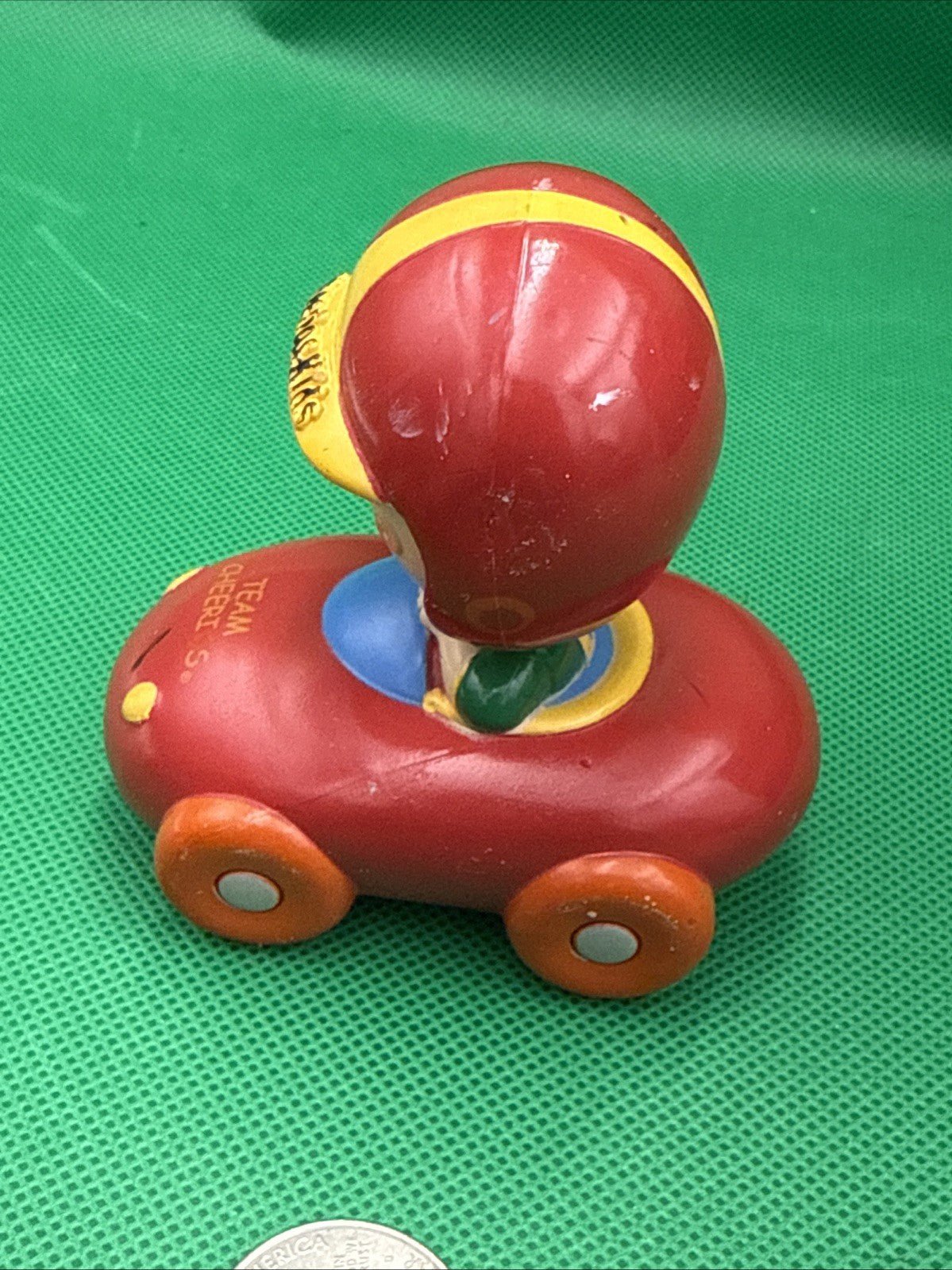 RARE General Mills CHEERIOS Kids Learn & Play Figure Race Car Vintage Toy - toyscardscomics