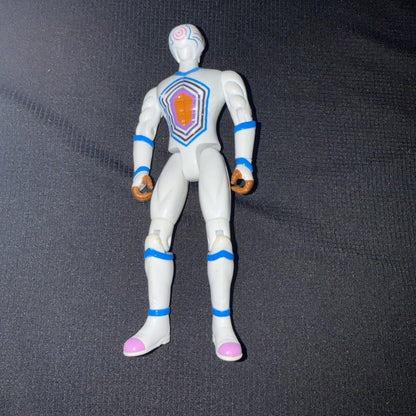 Rare Power Rangers Dino Thunder White Triptoid Bandai 2003 - toyscardscomics