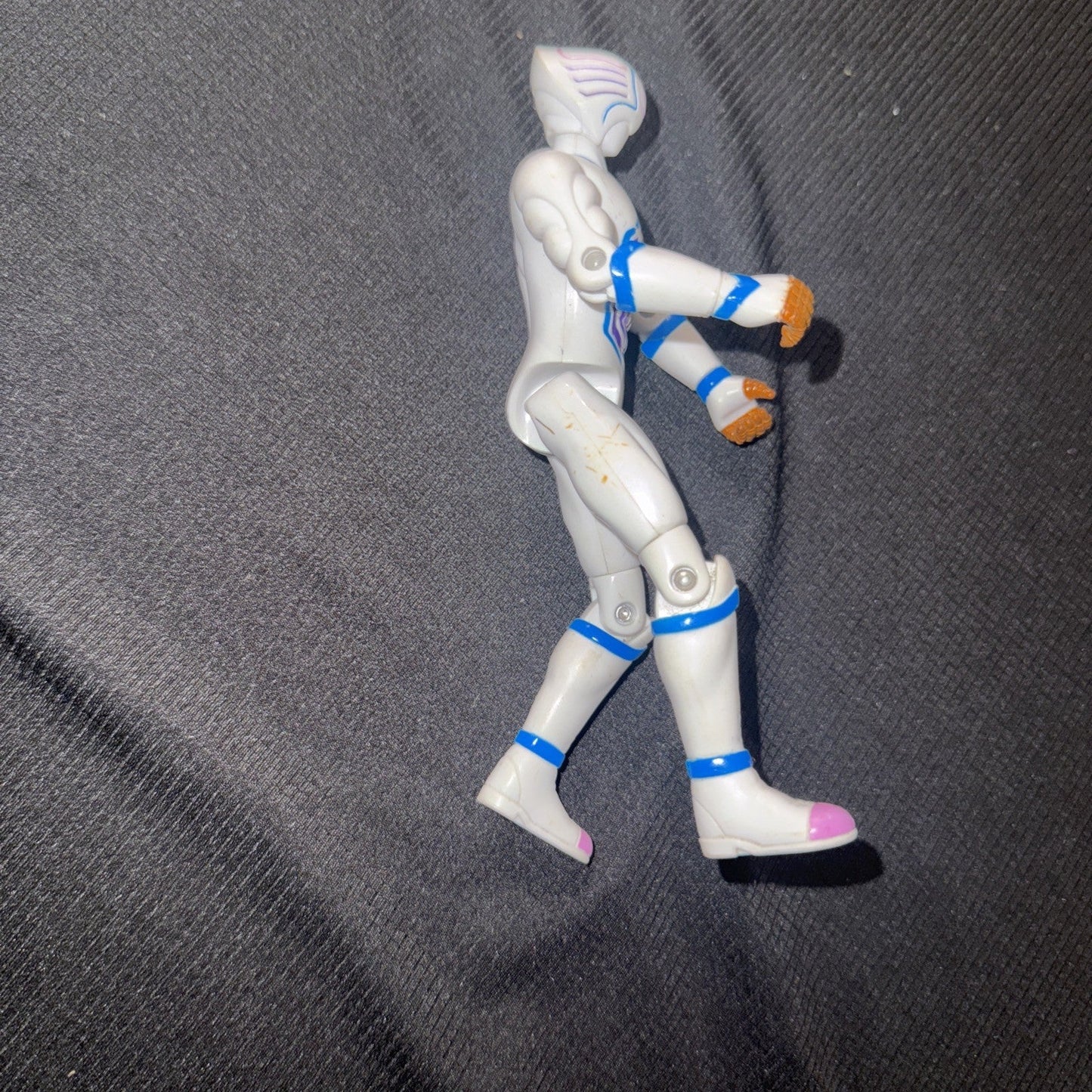 Rare Power Rangers Dino Thunder White Triptoid Bandai 2003 - toyscardscomics