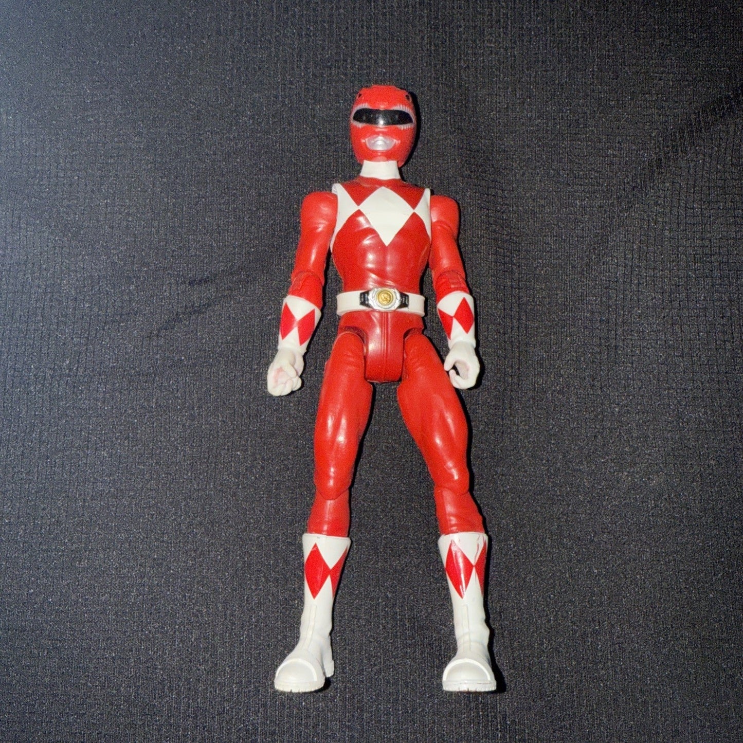 Red Power Ranger 12” 12in 2020 Hasbro Saban Mighty Morphin Power Ranger - toyscardscomics