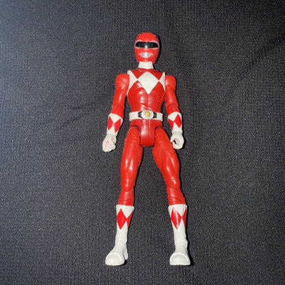 Red Power Ranger 12” 12in 2020 Hasbro Saban Mighty Morphin Power Ranger - toyscardscomics