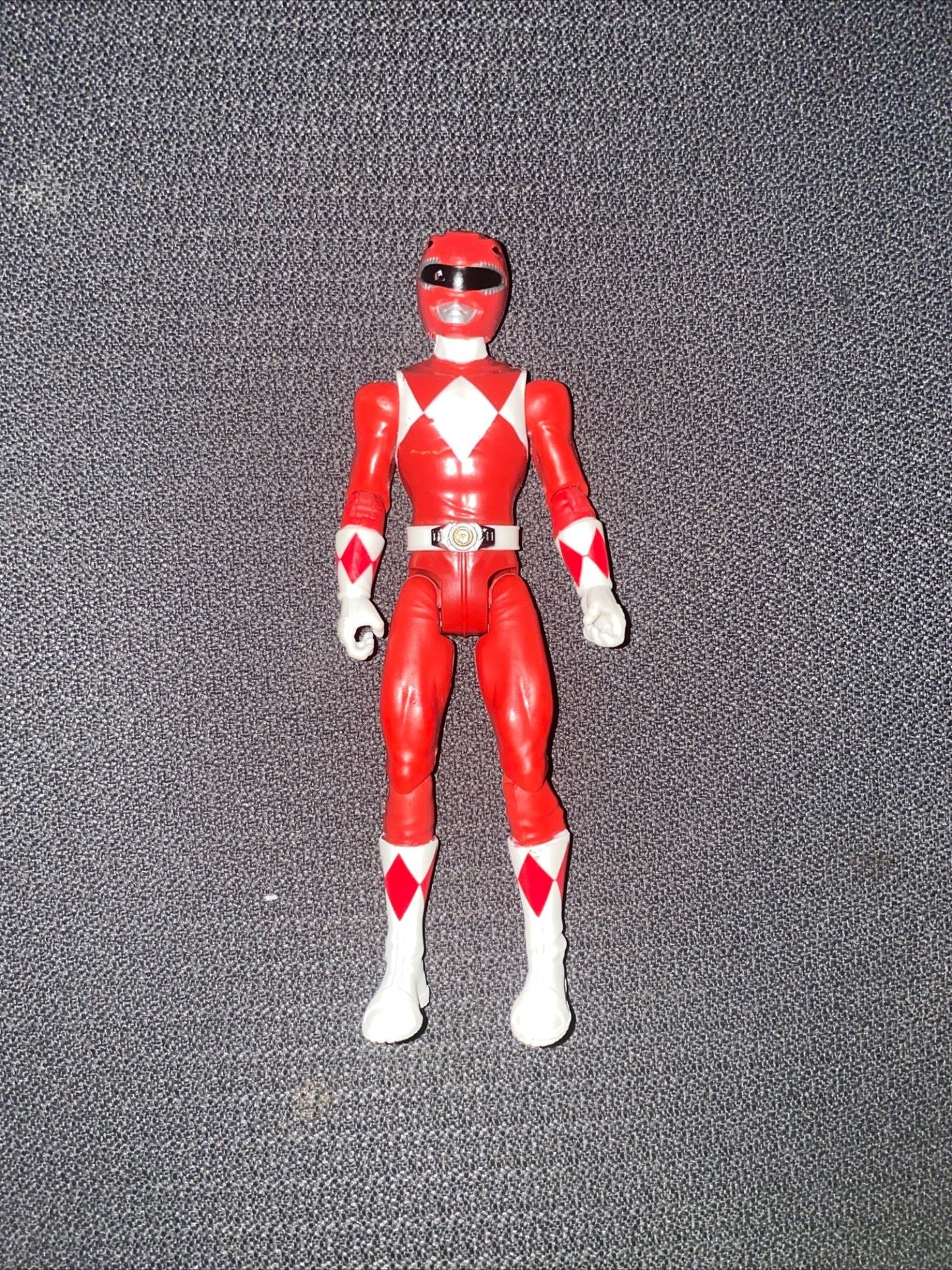 Red Power Ranger Toy 6 Inch Small 2020 Action Figure Hasbro - toyscardscomics