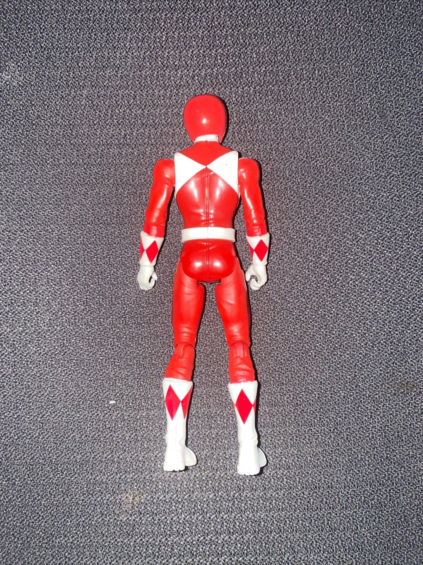 Red Power Ranger Toy 6 Inch Small 2020 Action Figure Hasbro - toyscardscomics