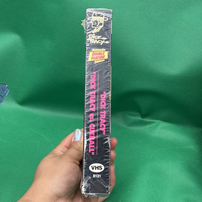 Republic Pictures Dick Tracy Double Feature VHS Action Crime Conway Jeffreys - toyscardscomics