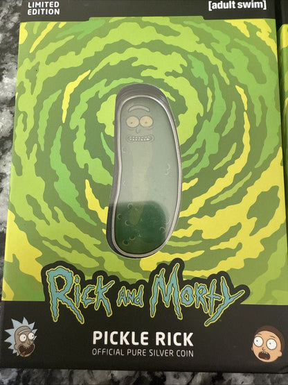 Rick And Morty .999 Silver bundle - toyscardscomics