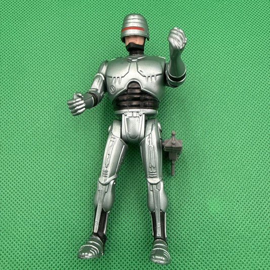 Robocop Action Figure Ultra Police Leader Robocop Cap Firing 1988 Kenner - toyscardscomics