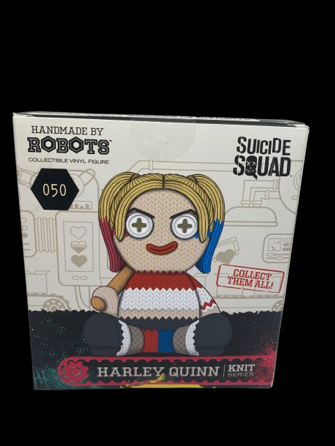 Robots DC Suicide Squad "Harley Quinn" 050 Knit Series - Sealed in Box - toyscardscomics