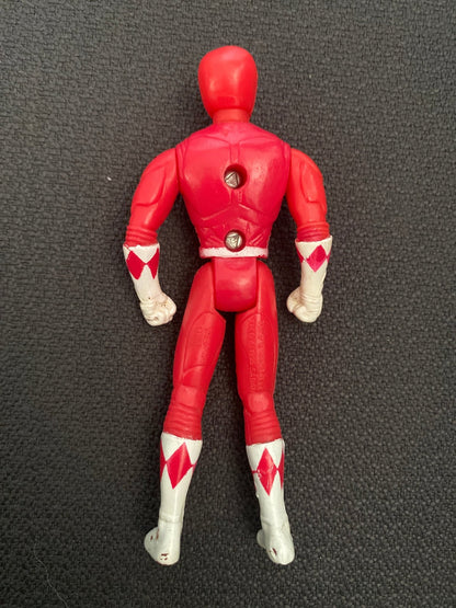 Saban Red Power Ranger 4.5” Action Figure - toyscardscomics
