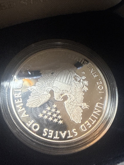 SILVER American Eagle Proof US Mint 2019 Bullion .999 Coin West Point Dollar $1 - toyscardscomics