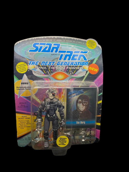 STAR TREK THE NEXT GENERATION1994 BRAND NEW ASST6070#6077 THE BORG - toyscardscomics