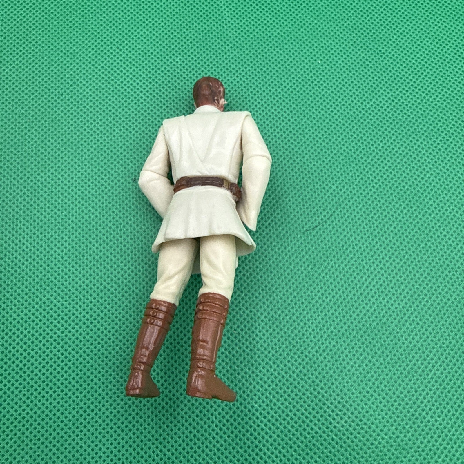 Star Wars 1999 Young Obi Won Kanobi Figure Hasbro 3.75" - toyscardscomics