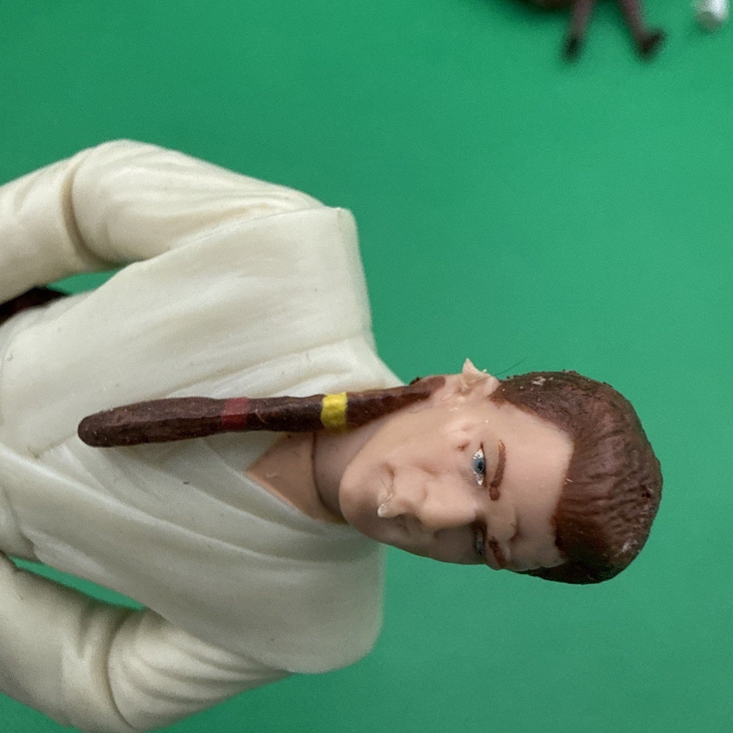 Star Wars 1999 Young Obi Won Kanobi Figure Hasbro 3.75" - toyscardscomics