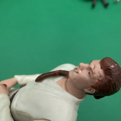 Star Wars 1999 Young Obi Won Kanobi Figure Hasbro 3.75" - toyscardscomics